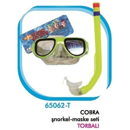 Bermuda Snorkel Cocuk Maske Kartela 65062