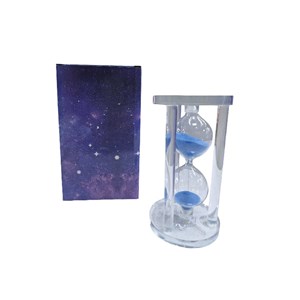 Kum Saati 10v Renkli Cam Küçük Boy 5dk