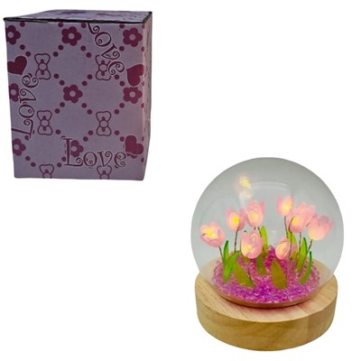 Kutulu 201m Işıklı Küre Küçük 8,5*8cm