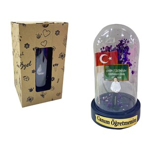 Öğretmenler Günü 10*18 Ters Fanus Bayrak