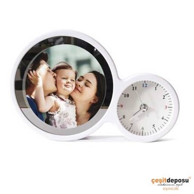 Saat Sihirli Ayna Fotoğraf Çerçevesi Özk18