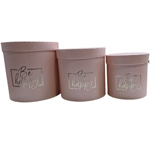 Yuvarlak K8597 Hediye Kutusu 3lü