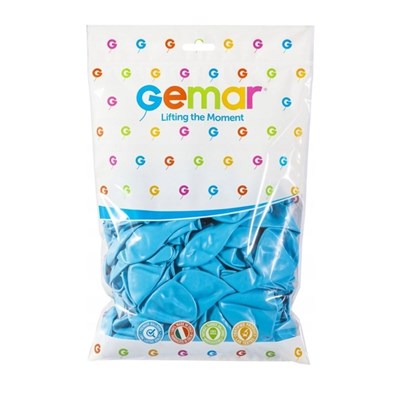 Balon Gemar Light Blue 10inch 100lü