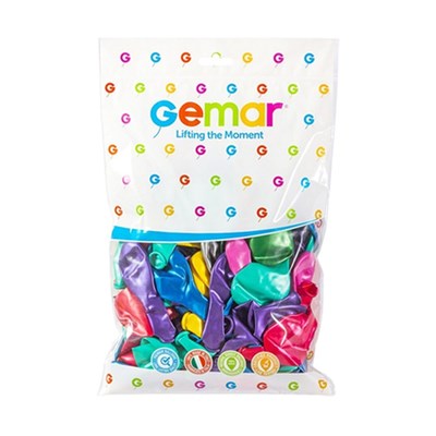 Balon Gemar Metalik Karma 11inch 100lü