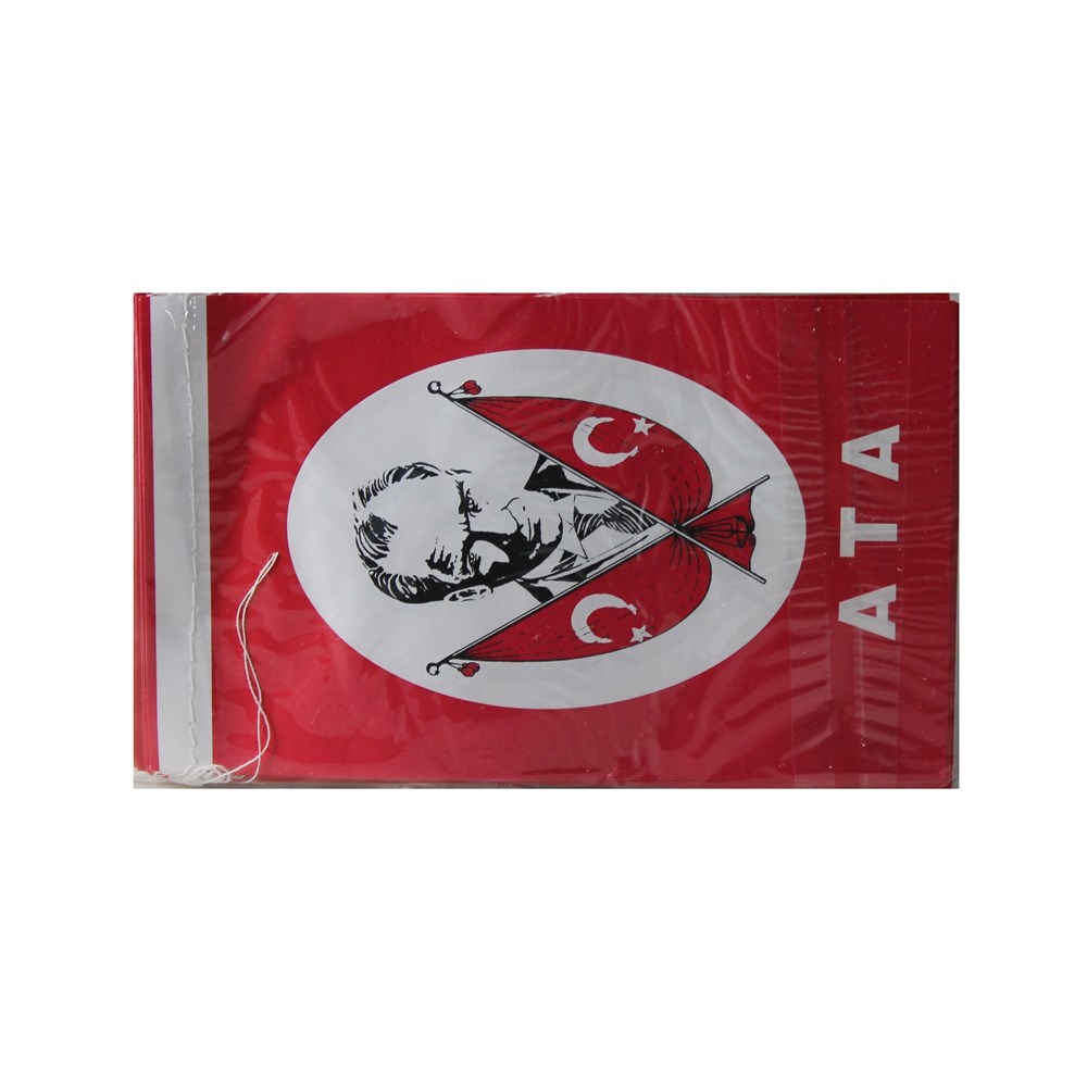 Bayrak Ipli Orta Boy Atali 13 8cm 40li