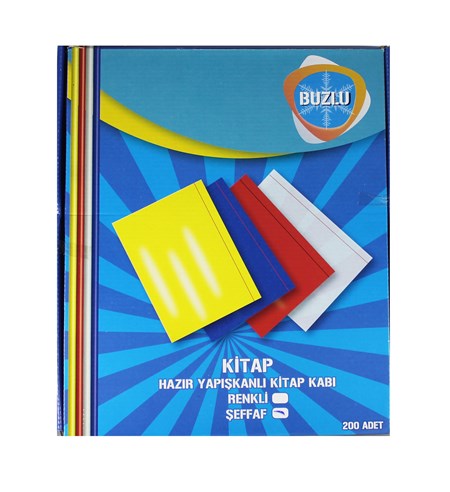 Vipex Hazir Kitap Kabi A4 Seffaf 10lu