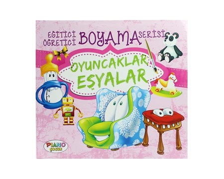 Piano Egitici Boyama Kitabi Oyuncaklar Esyalar