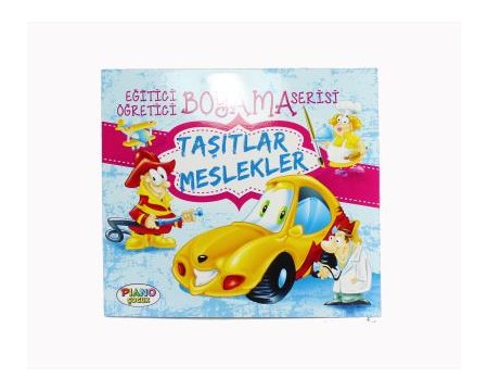 Piano Egitici Boyama Kitabi Tasitlar Meslekler