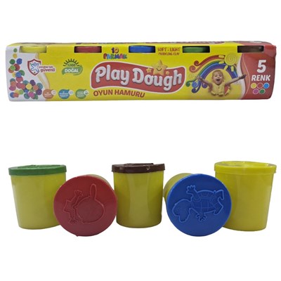 Play Dough 005 Oyun Hamuru 5renk Küçük