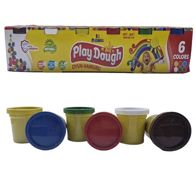 Play Dough 008 Oyun Hamuru 6renk Büyük