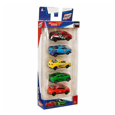 Kutuda Toy-26 Metal Yarış Araba Serisi 5li