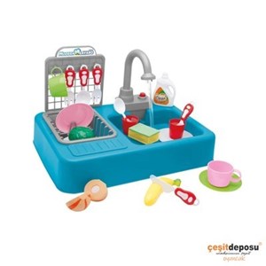 Kayyum 7021m Pilli Modern Mutfak Lavabo Mavi