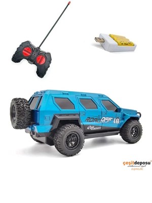 Uzaktan Kumandalı H184 Jeep Kirpi Şarjlı