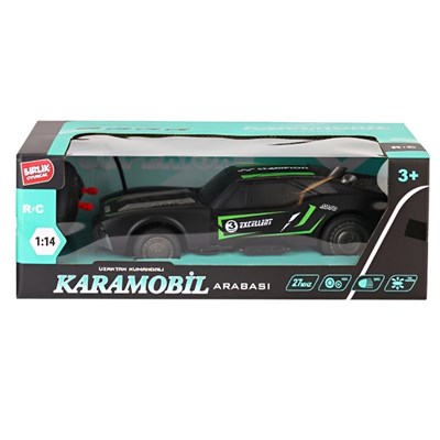 Uzaktan Kumandalı Siyah Yarasa Yq010a Mobil Araba