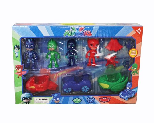 Kutulu 1137 Savaşçı Kediler 4lü Arabalı Set