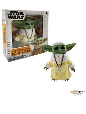 Kutulu 18729 Karakter Yoda Figür Sesli