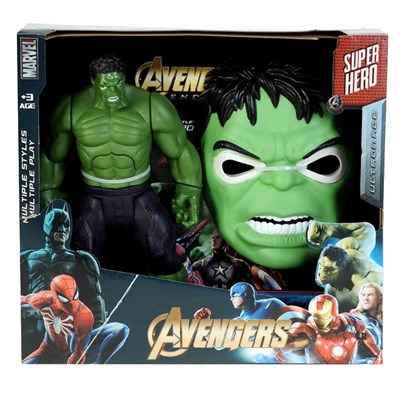 Savaşçı 8818-16 Yeşil Karakter Maske Set