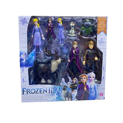 Kutulu Jm2020 Karakter Buzlar Kızı Figür Set 9pcs