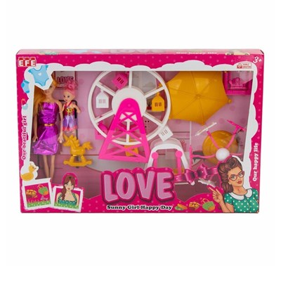 Efe 863 Lunaparklı Ful Bebek Set