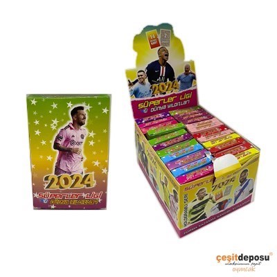 Futbolcu Kartı 14+2 Hologramlı 24lü Yeni Sezon
