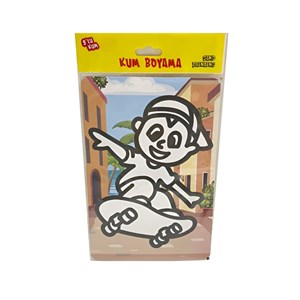 Kartela 5492 Kum Boyama 20*14cm 10lu