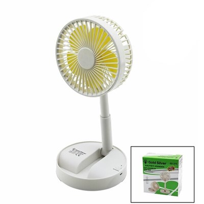 Şarjlı X Gs275 Katlanabilir Masaüstü Usb Fan