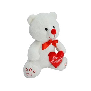 Halley 62528 Peluş 50cm Kalpli Ayı
