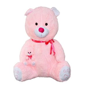 Kamp Halley 62518 Peluş 100cm Yavrulu Dev Ayı