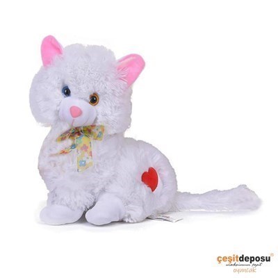 Halley 62877 Peluş 33cm Sesli Kedi 62854