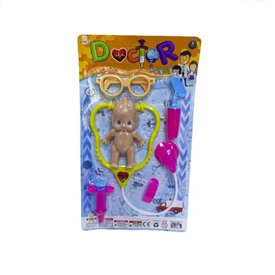 Kartela Ks862 Bebekli Küçük Doktor Set 6pcs
