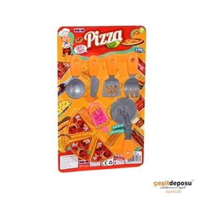 Kartela Nzm453 Pizza Oyun Seti 9pcs