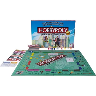 Hobbypoly Gayrimenkul Zeka ve Strateji Oyunu