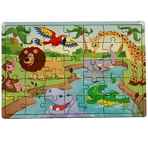 Karton Yap Boz 33x23cm Karma Baskılı 24lü