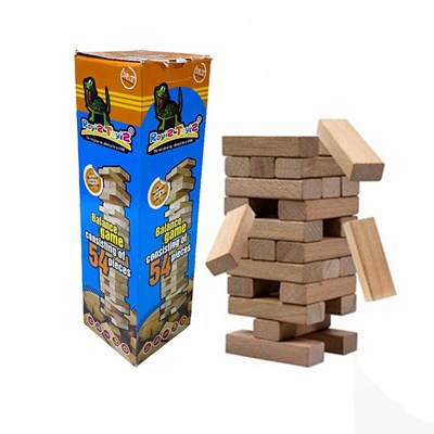 Roys Toys 1252 Ahşap Denge Oyunu 54pcs
