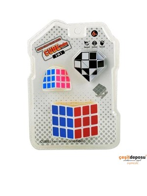Zeka Rubik Küp Kdr12 Kaliteli 3lü 601