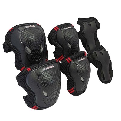 Koruyucu Fr37715 Kırmızı Dizlik Dirseklik Set Lüx