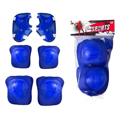 Koruyucu Fr38811 Mavi Dizlik Dirseklik Set