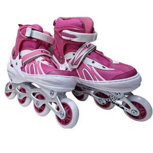 Paten Işıklı Medium 34-37 Pembe Dikişli