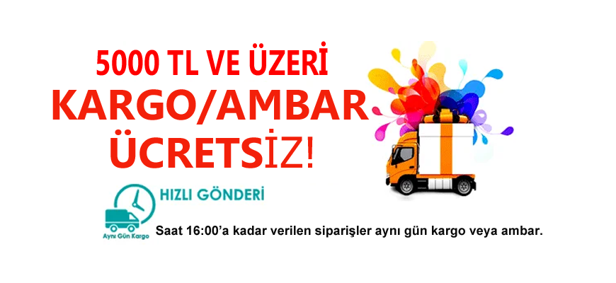 kargo ücretsiz