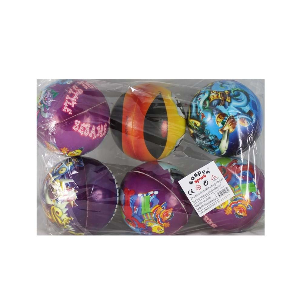 stres topu buyuk resimli 6li